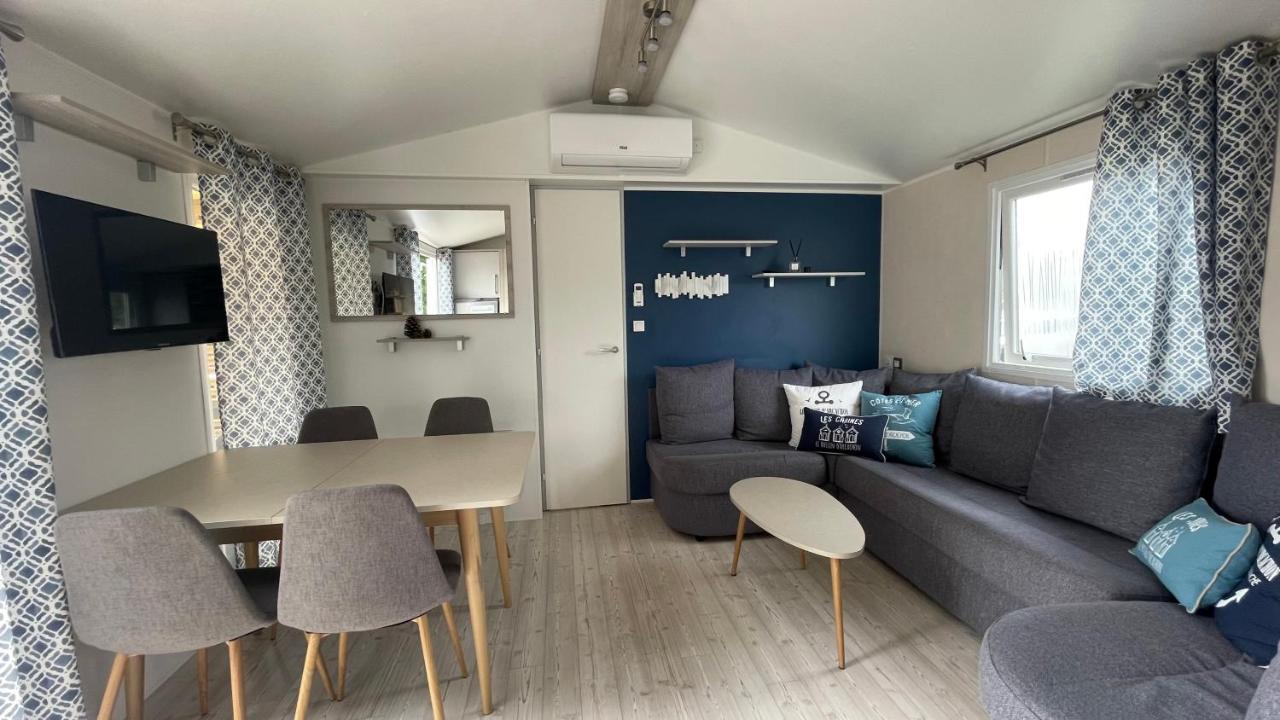 Mobil Home Xxl - Bord Lac - Camping Les Viviers - Lege Cap Ferret Exteriör bild