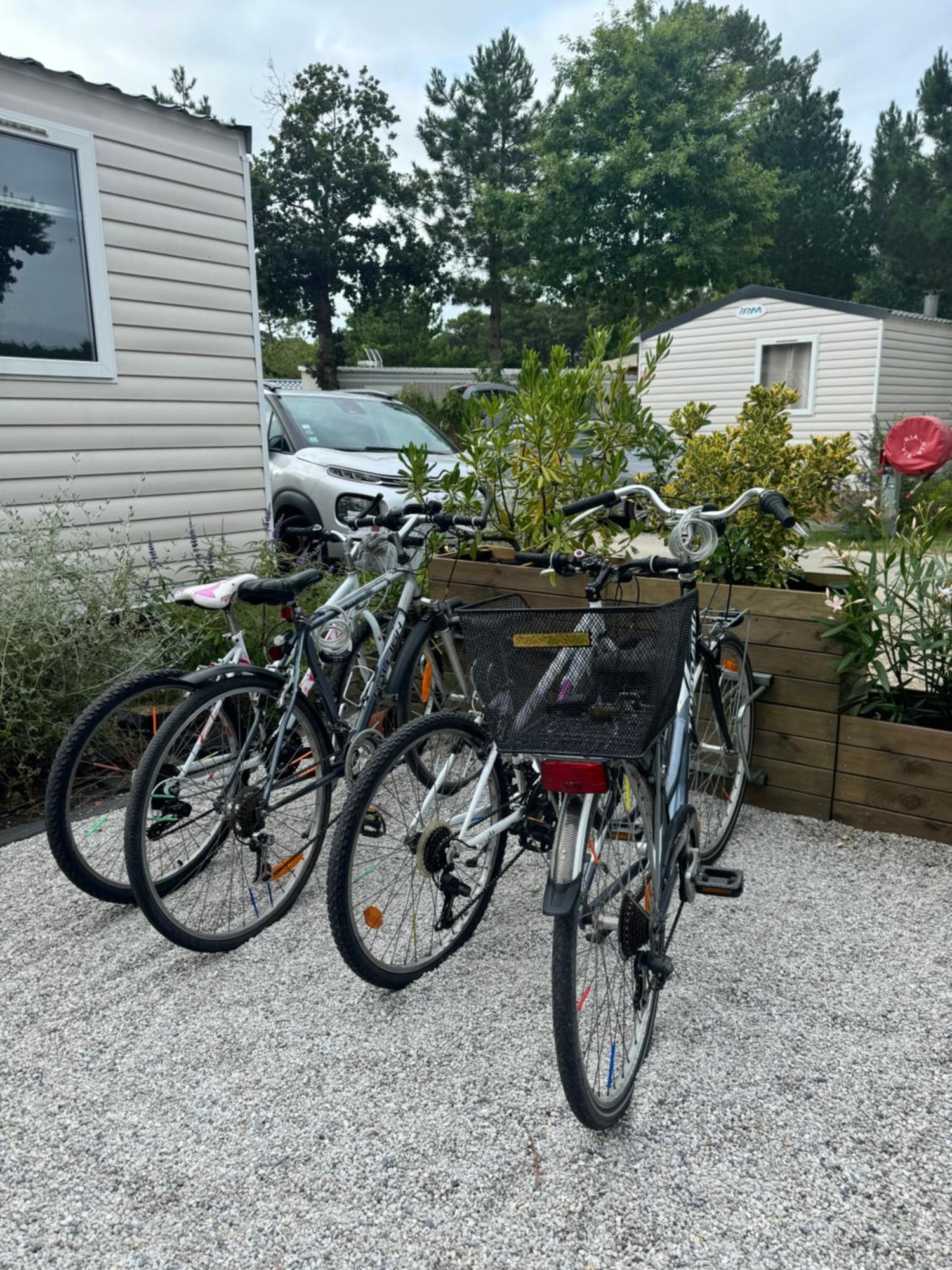 Mobil Home Xxl - Bord Lac - Camping Les Viviers - Lege Cap Ferret Exteriör bild